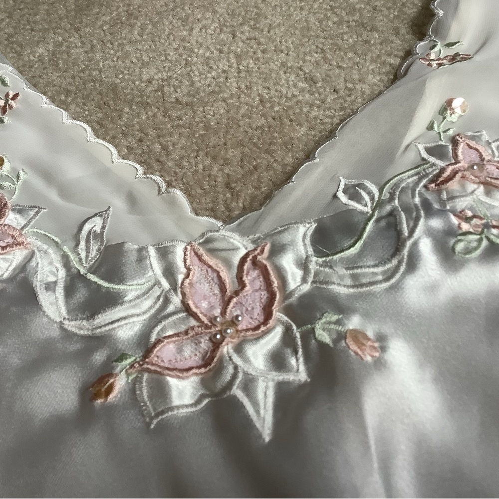 Vintage Val Mode slip/dress. Sz M NWT - Picture 3 of 10